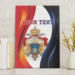 Personalized Second Empire Afro-Haitians 1849-1859 Canvas Wall Art Dieu Ma Patrie Et Mon Epee - African Pride