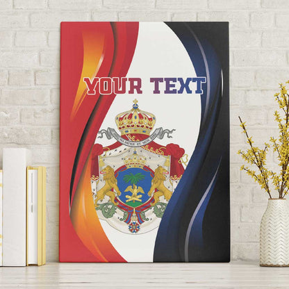 Personalized Second Empire Afro-Haitians 1849-1859 Canvas Wall Art Dieu Ma Patrie Et Mon Epee - African Pride