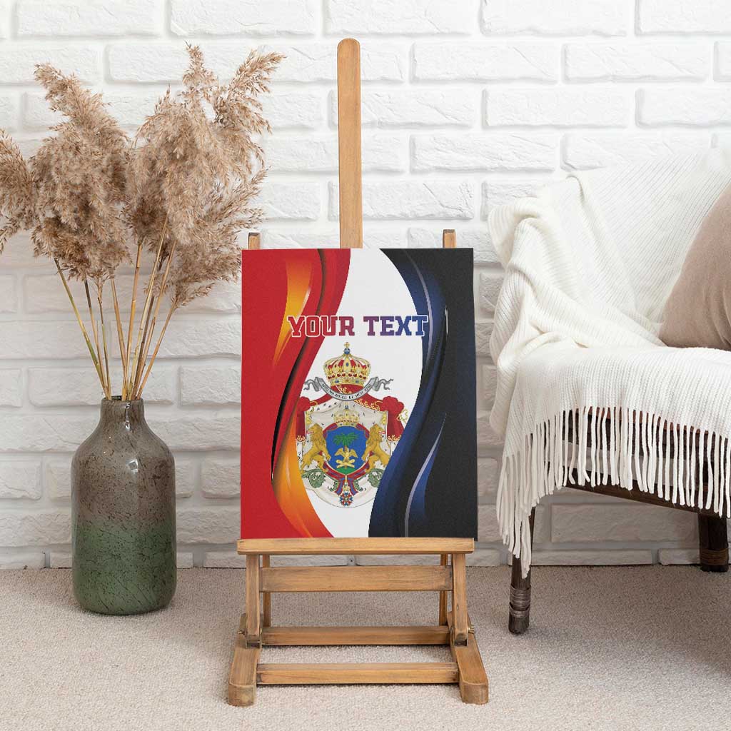Personalized Second Empire Afro-Haitians 1849-1859 Canvas Wall Art Dieu Ma Patrie Et Mon Epee - African Pride