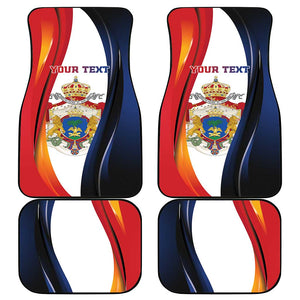 Personalized Second Empire Afro-Haitians 1849-1859 Car Mats Dieu Ma Patrie Et Mon Epee - African Pride