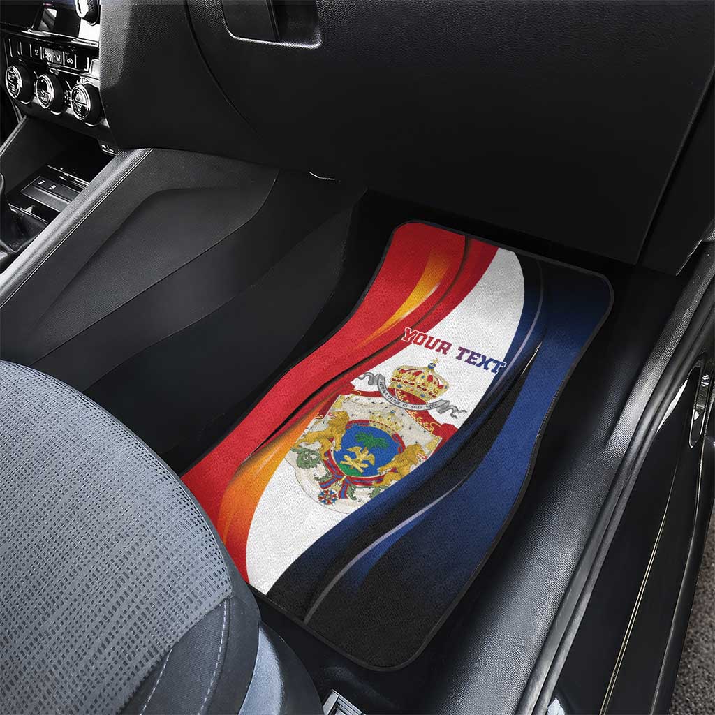 Personalized Second Empire Afro-Haitians 1849-1859 Car Mats Dieu Ma Patrie Et Mon Epee - African Pride