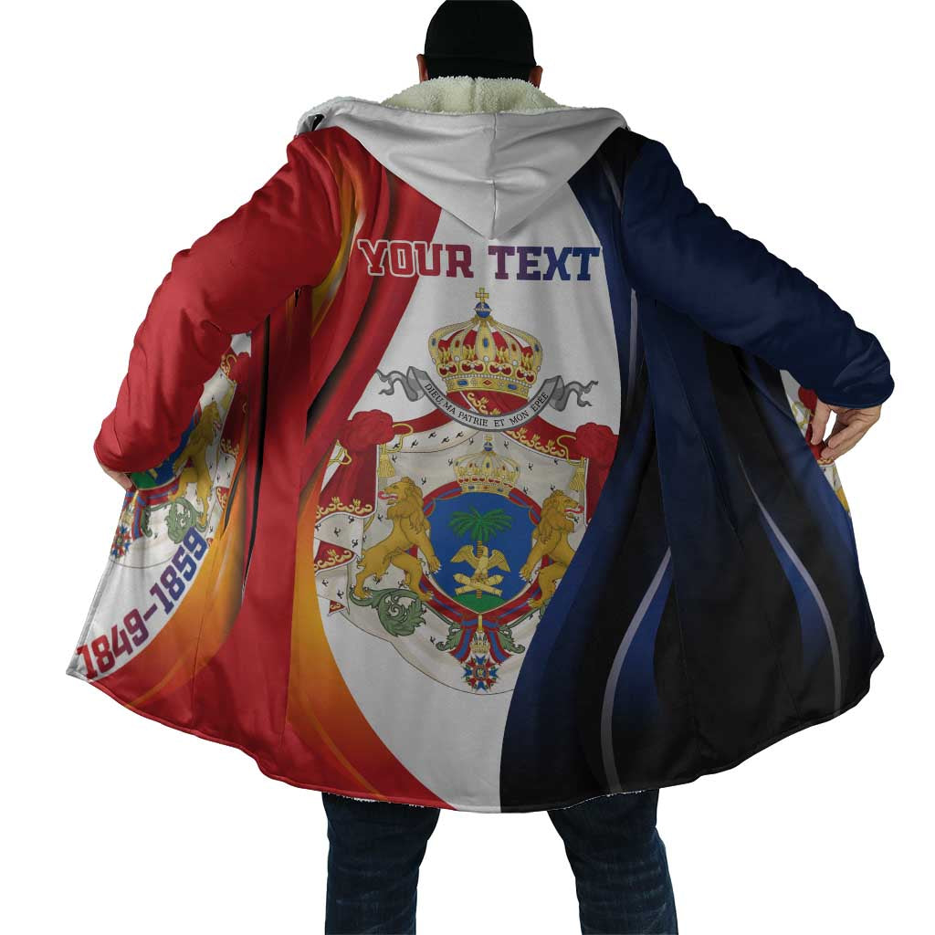 Personalized Second Empire Afro-Haitians 1849-1859 Cloak Dieu Ma Patrie Et Mon Epee