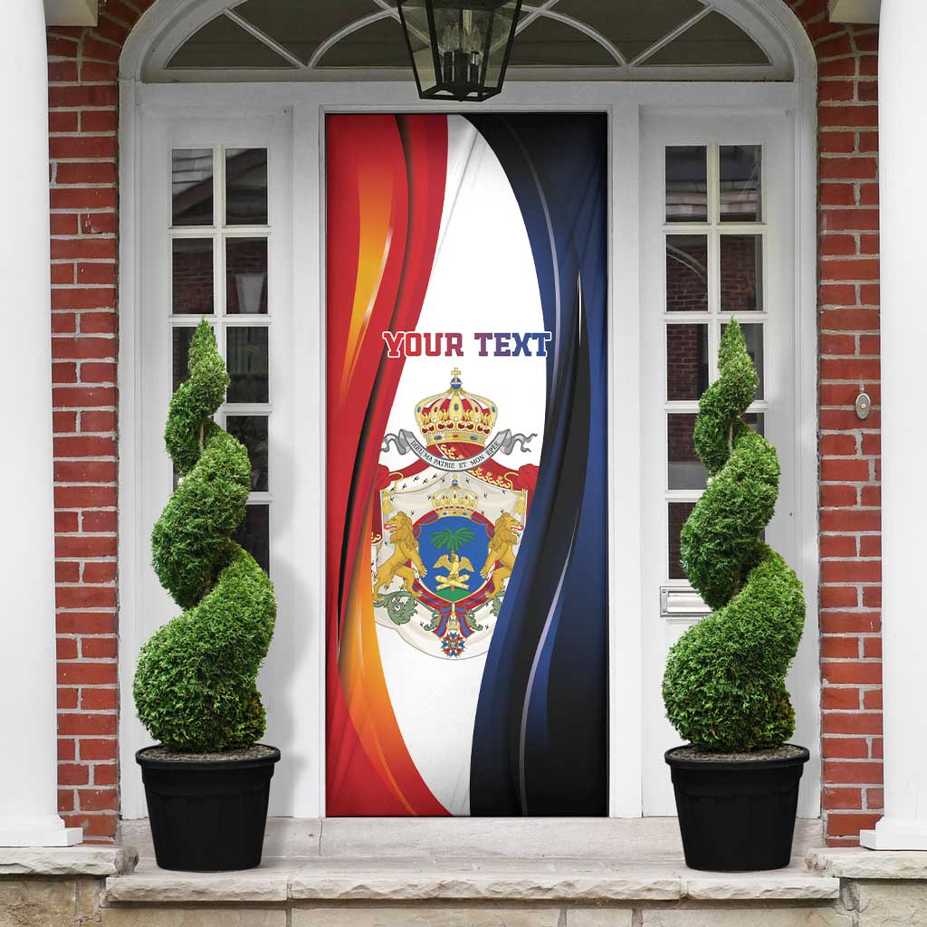 Personalized Second Empire Afro-Haitians 1849-1859 Door Cover Dieu Ma Patrie Et Mon Epee