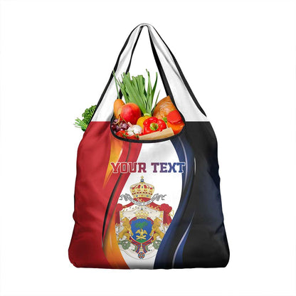 Personalized Second Empire Afro-Haitians 1849-1859 Grocery Bag Dieu Ma Patrie Et Mon Epee - African Pride