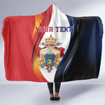 Personalized Second Empire Afro-Haitians 1849-1859 Hooded Blanket Dieu Ma Patrie Et Mon Epee - African Pride