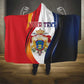 Personalized Second Empire Afro-Haitians 1849-1859 Hooded Blanket Dieu Ma Patrie Et Mon Epee - African Pride