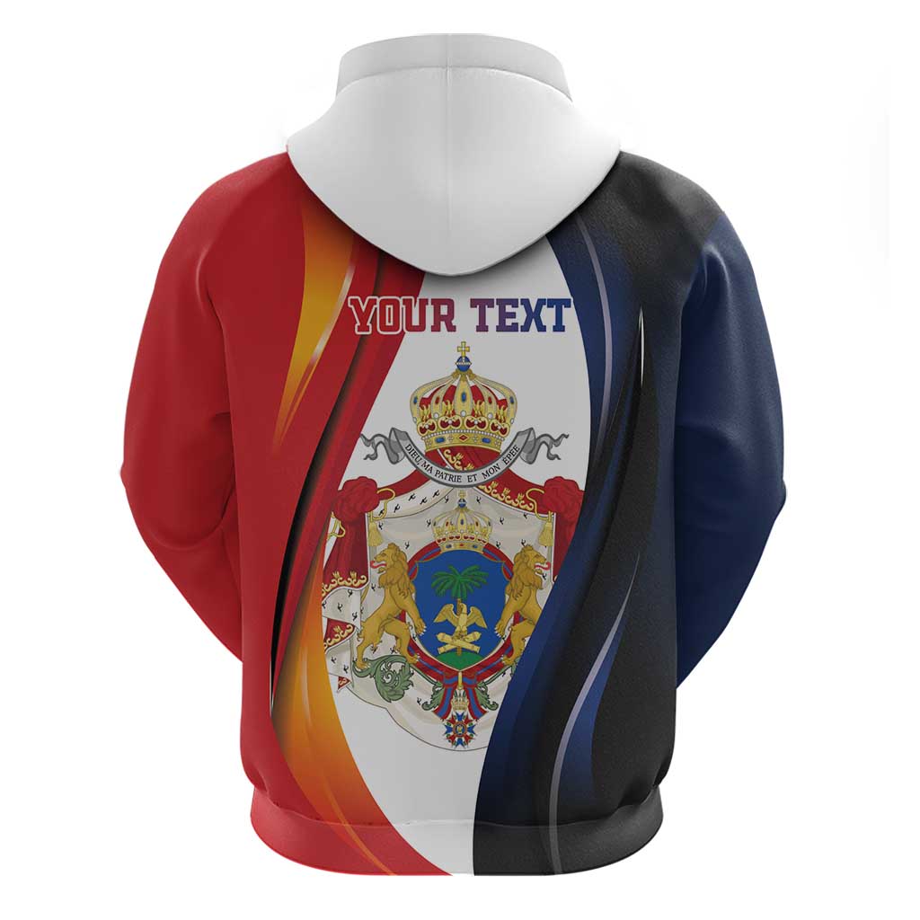 Personalized Second Empire Afro-Haitians 1849-1859 Hoodie Dieu Ma Patrie Et Mon Epee - African Pride