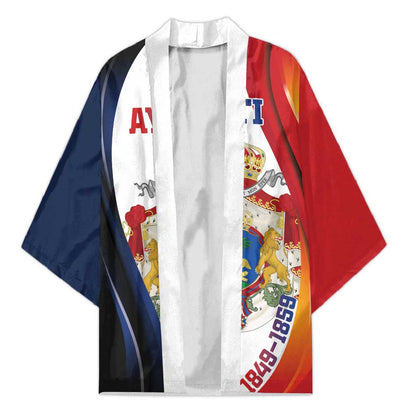 Personalized Second Empire Afro-Haitians 1849-1859 Kimono Dieu Ma Patrie Et Mon Epee