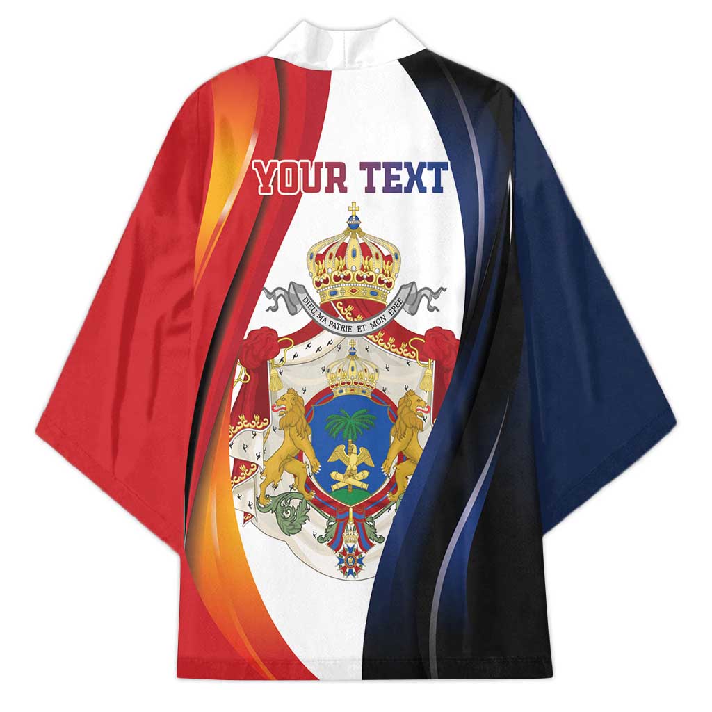 Personalized Second Empire Afro-Haitians 1849-1859 Kimono Dieu Ma Patrie Et Mon Epee
