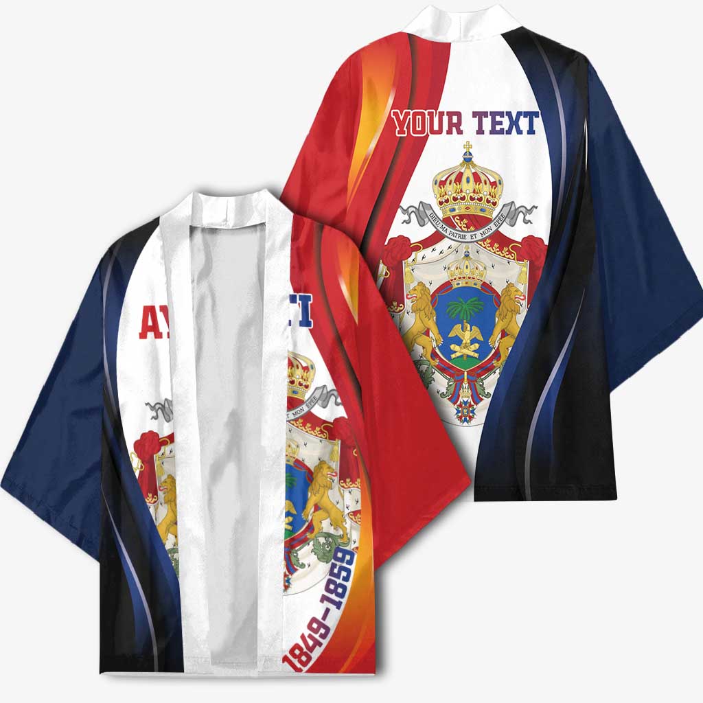 Personalized Second Empire Afro-Haitians 1849-1859 Kimono Dieu Ma Patrie Et Mon Epee