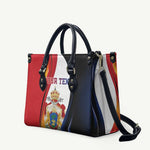 Personalized Second Empire Afro-Haitians 1849-1859 Leather Bag Dieu Ma Patrie Et Mon Epee