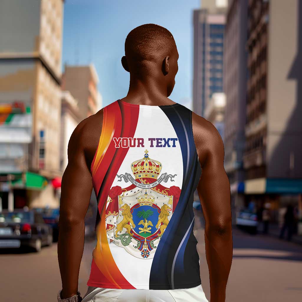Personalized Second Empire Afro-Haitians 1849-1859 Men Tank Top Dieu Ma Patrie Et Mon Epee - African Pride