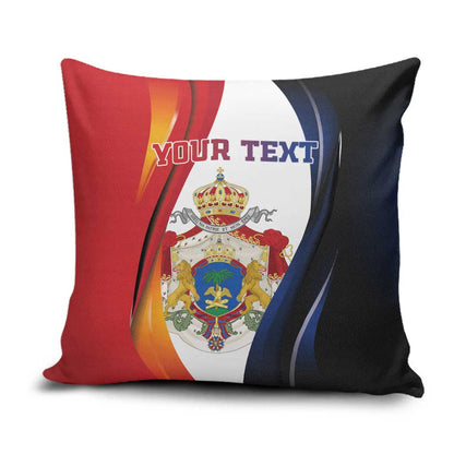Personalized Second Empire Afro-Haitians 1849-1859 Pillow Cover Dieu Ma Patrie Et Mon Epee