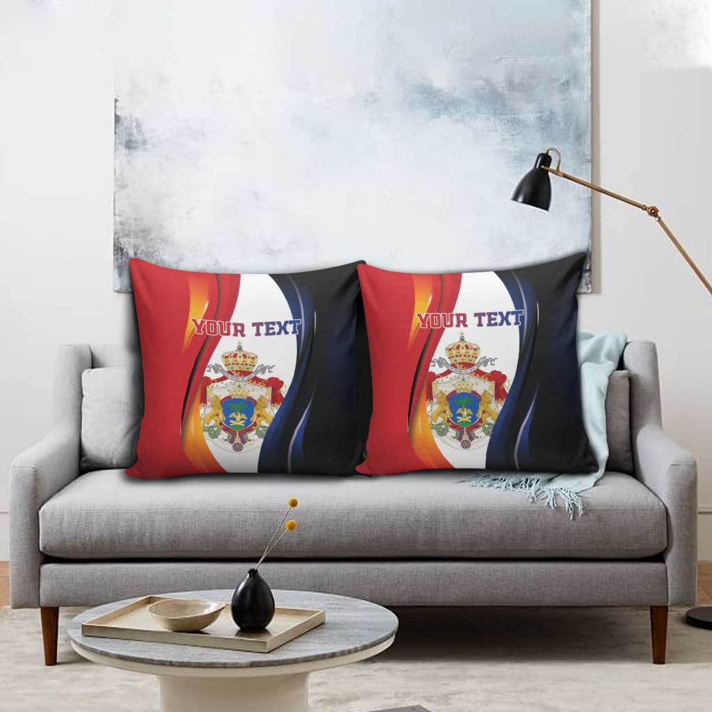 Personalized Second Empire Afro-Haitians 1849-1859 Pillow Cover Dieu Ma Patrie Et Mon Epee