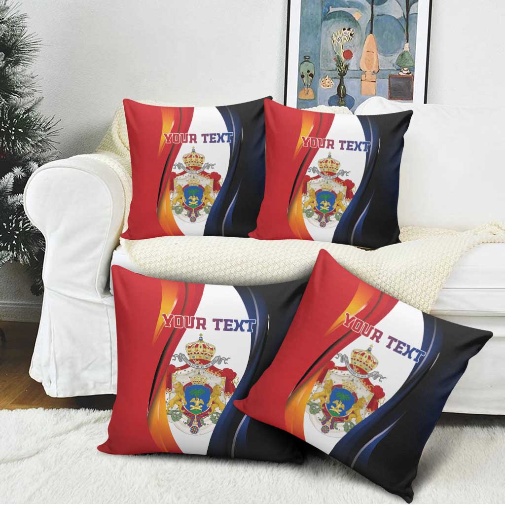 Personalized Second Empire Afro-Haitians 1849-1859 Pillow Cover Dieu Ma Patrie Et Mon Epee