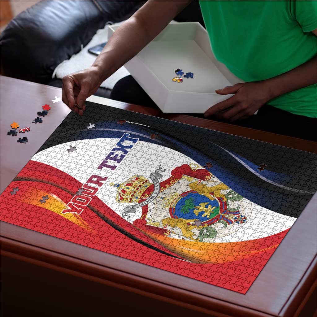Personalized Second Empire Afro-Haitians 1849-1859 Puzzle Dieu Ma Patrie Et Mon Epee