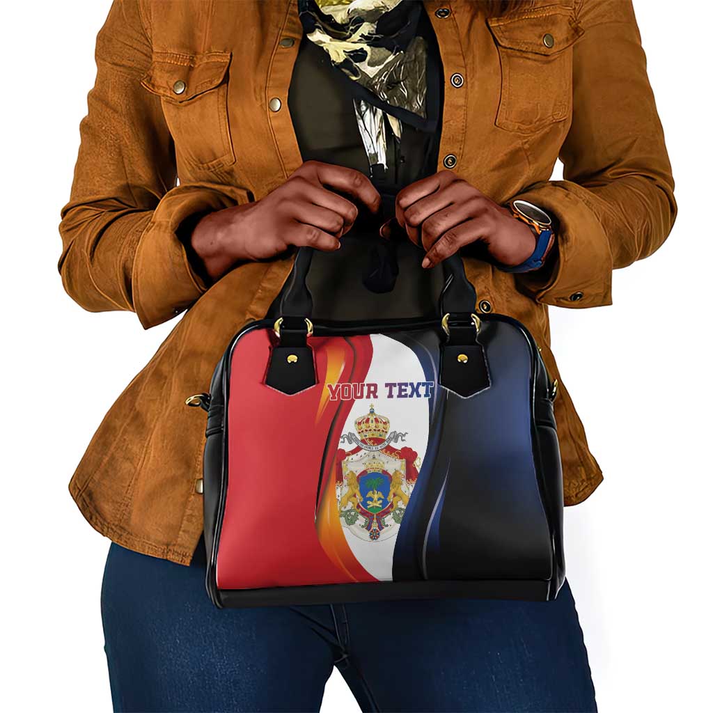 Personalized Second Empire Afro-Haitians 1849-1859 Shoulder Handbag Dieu Ma Patrie Et Mon Epee - African Pride