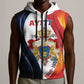 Personalized Second Empire Afro-Haitians 1849-1859 Sleeveless Zip Hoodie Dieu Ma Patrie Et Mon Epee - African Pride