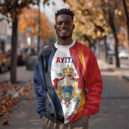 Personalized Second Empire Afro-Haitians 1849-1859 Sweatshirt Dieu Ma Patrie Et Mon Epee - African Pride
