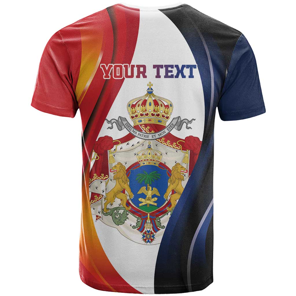 Personalized Second Empire Afro-Haitians 1849-1859 T shirt Dieu Ma Patrie Et Mon Epee - African Pride
