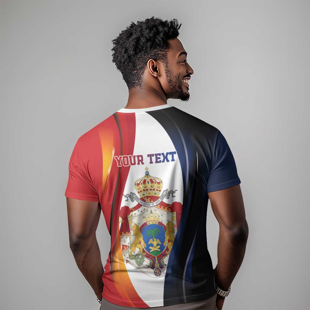 Personalized Second Empire Afro-Haitians 1849-1859 T shirt Dieu Ma Patrie Et Mon Epee - African Pride