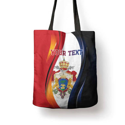 Personalized Second Empire Afro-Haitians 1849-1859 Tote Bag Dieu Ma Patrie Et Mon Epee