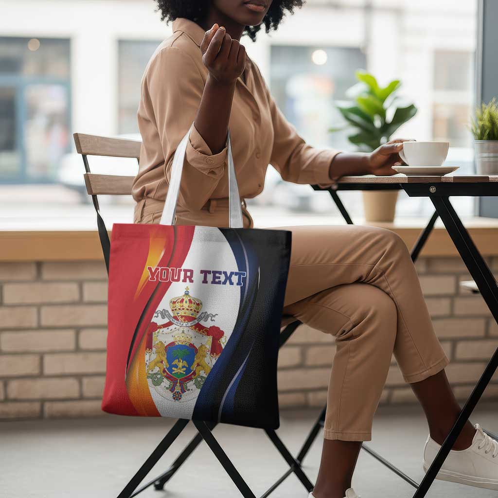 Personalized Second Empire Afro-Haitians 1849-1859 Tote Bag Dieu Ma Patrie Et Mon Epee