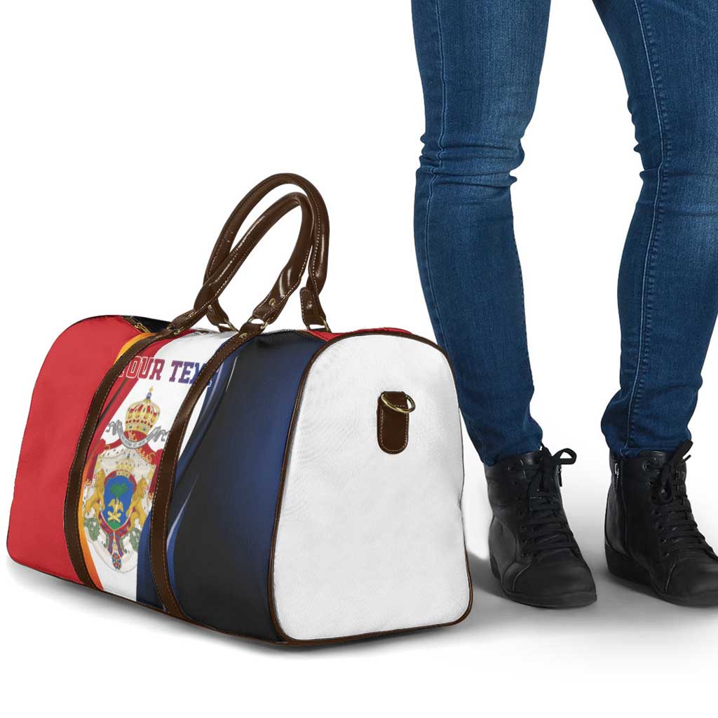 Personalized Second Empire Afro-Haitians 1849-1859 Travel Bag Dieu Ma Patrie Et Mon Epee