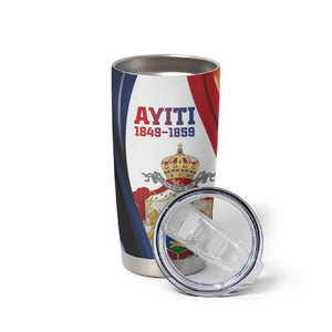 Personalized Second Empire Afro-Haitians 1849-1859 Tumbler Cup Dieu Ma Patrie Et Mon Epee - African Pride