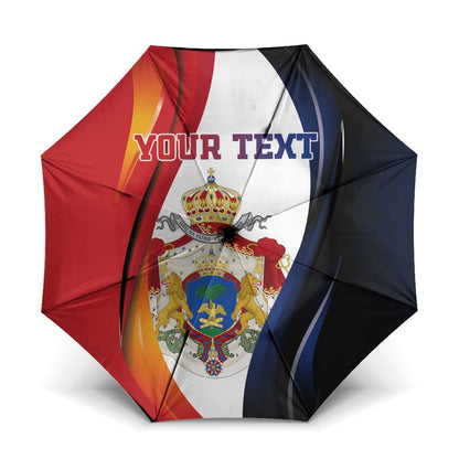 Personalized Second Empire Afro-Haitians 1849-1859 Umbrella Dieu Ma Patrie Et Mon Epee