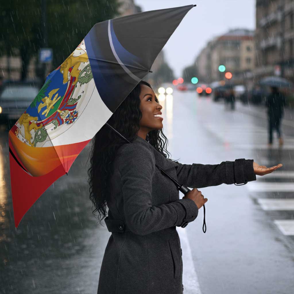 Personalized Second Empire Afro-Haitians 1849-1859 Umbrella Dieu Ma Patrie Et Mon Epee