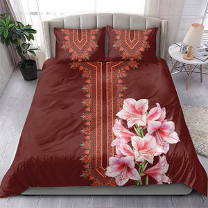 Africa Dashiki Bedding Set With Belladonna Lily