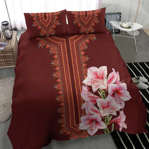 Africa Dashiki Bedding Set With Belladonna Lily