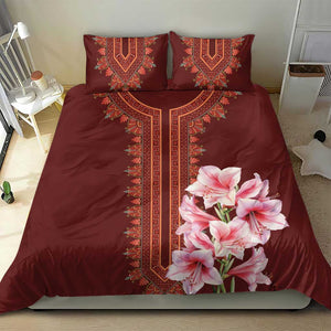 Africa Dashiki Bedding Set With Belladonna Lily