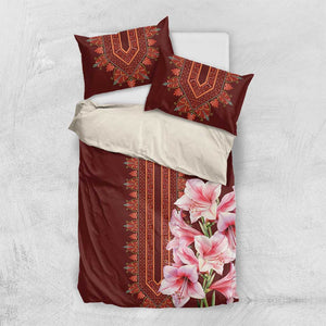 Africa Dashiki Bedding Set With Belladonna Lily