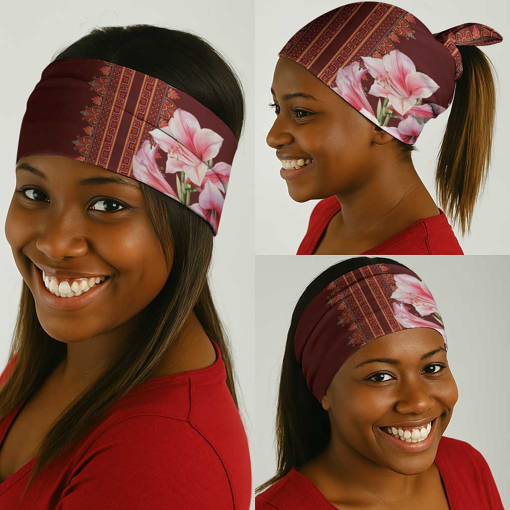 Africa Dashiki Neck Gaiter Belladonna Lily LT18