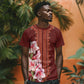 Africa Dashiki T shirt With Belladonna Lily