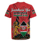Kenya Rugby Jersey Coat Of Arms With Kente Patterns