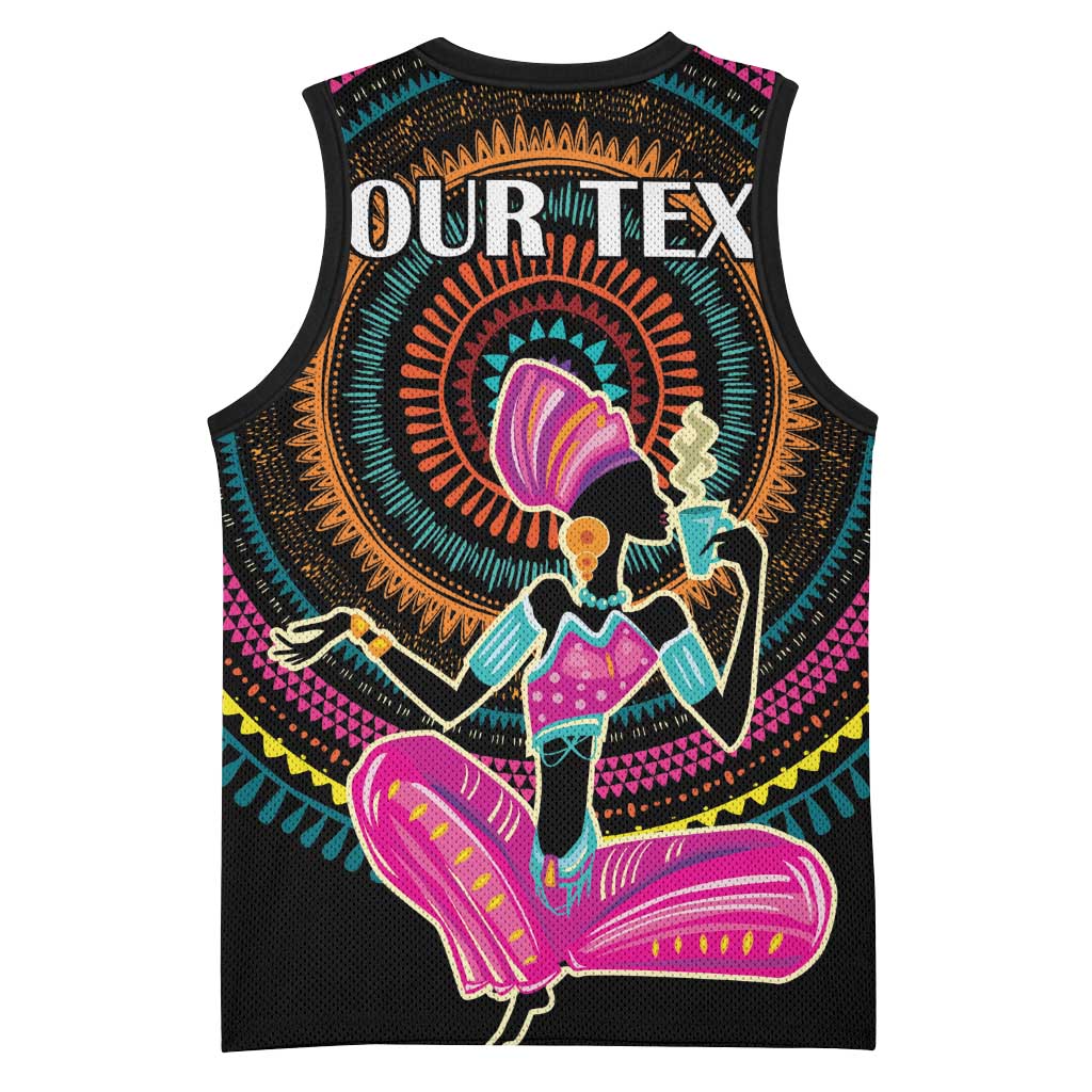 Personalized Africa Basketball Jersey Beautiful Black Woman LT18
