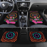 Personalized Africa Car Mats Beautiful Black Woman