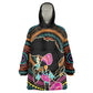 Personalized Africa KId Wearable Blanket Hoodie Beautiful Black Woman