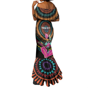 Personalized Africa Mermaid Dress Beautiful Black Woman