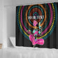 Personalized Africa Shower Curtain Beautiful Black Woman