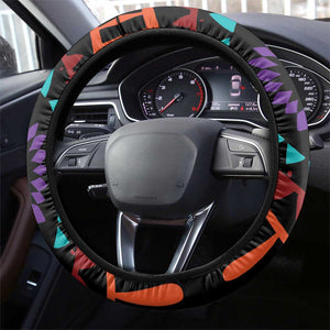 Africa Steering Wheel Cover Beautiful Black Woman