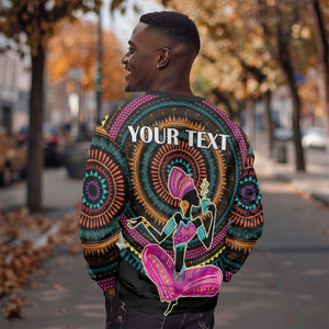 Personalized Africa Sweatshirt Beautiful Black Woman