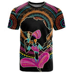 Personalized Africa T shirt Beautiful Black Woman