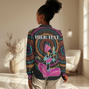 Personalized Africa Women Casual Shirt Beautiful Black Woman