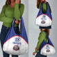 Custom Afro-Haitians Football Pride Grocery Bag Les Grenadiers Veve Vodou White Version - African Pride