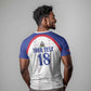 Custom Afro-Haitians Football Pride T shirt Les Grenadiers Veve Vodou White Version LT18