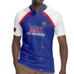 Custom Afro-Haitians Football Pride Rugby Jersey Les Grenadiers Veve Vodou Blue Version LT18